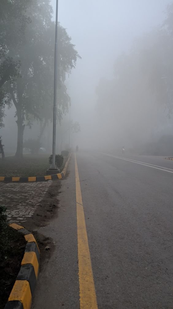 Fog in Lahore